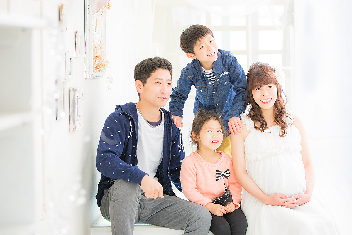 家族写真,マタニティ,マタニティフォト,記念写真