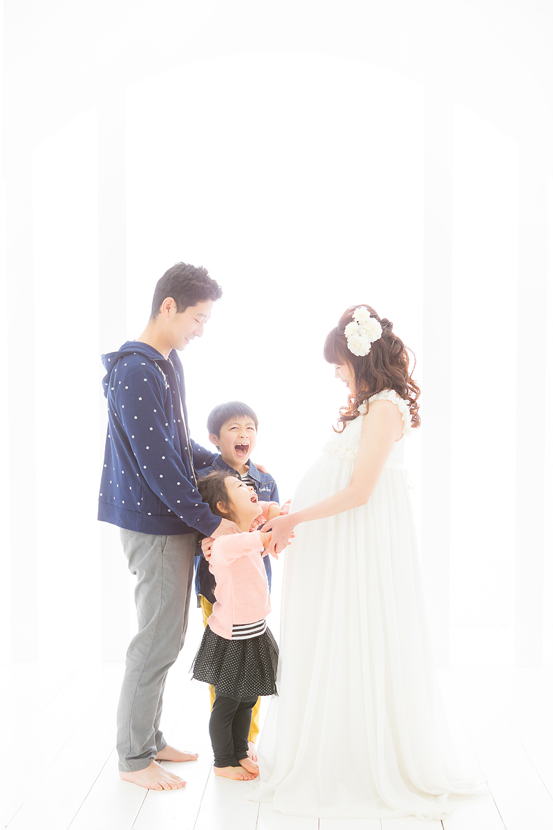 家族写真,マタニティ,マタニティフォト,記念写真