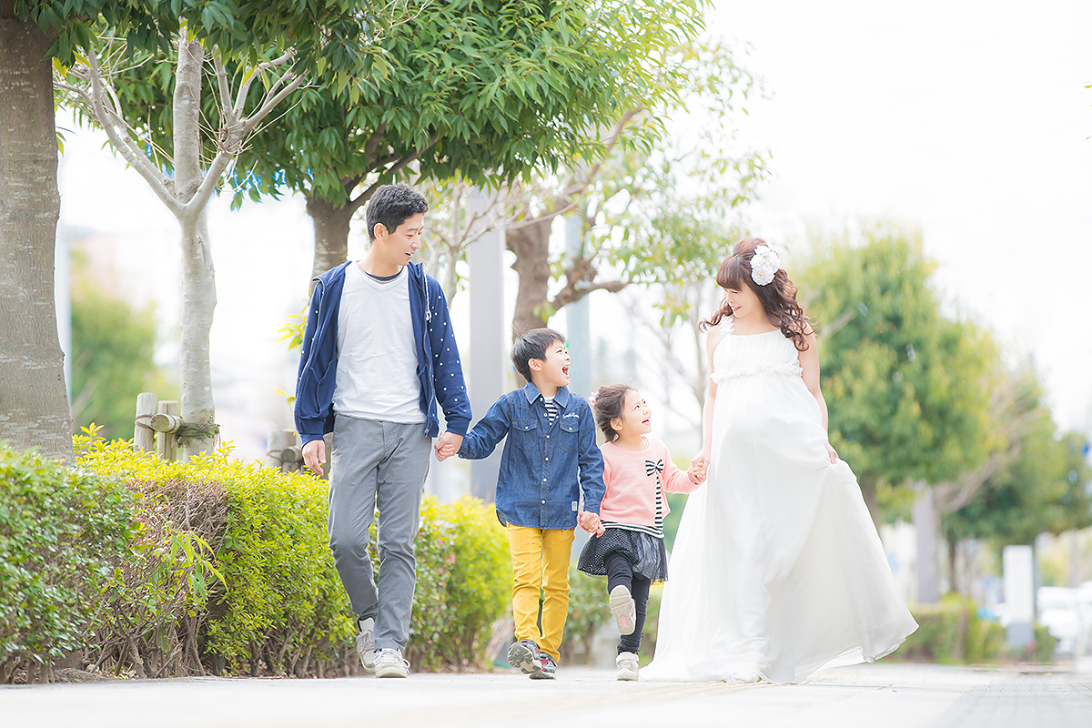 家族写真,マタニティ,マタニティフォト,記念写真