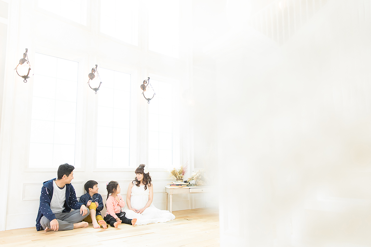 家族写真,マタニティ,マタニティフォト,記念写真