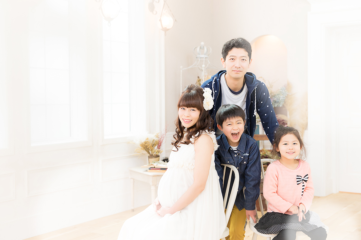 家族写真,マタニティ,マタニティフォト,記念写真