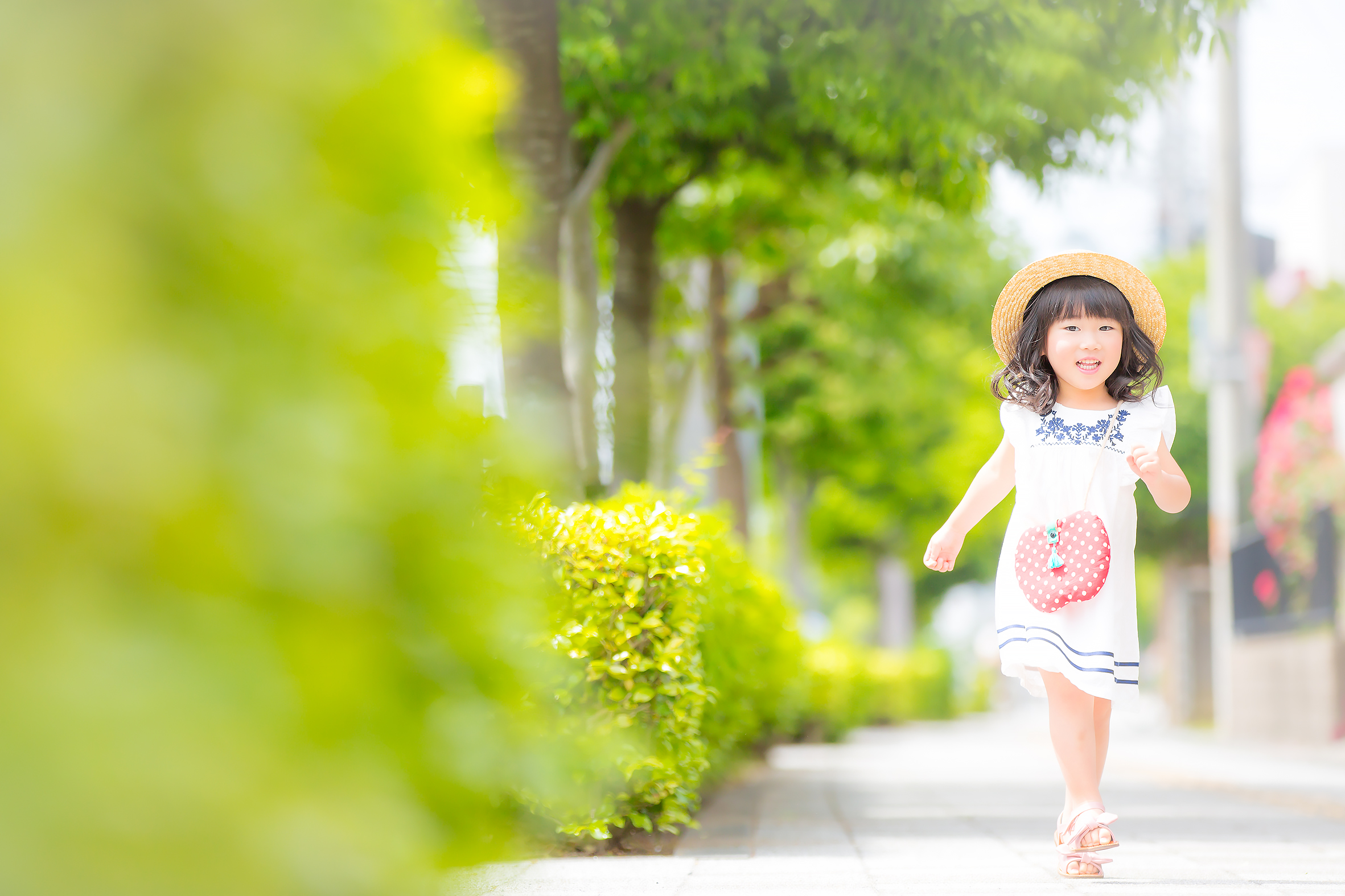 七五三,前撮り,3歳,可愛い,カジュアル服