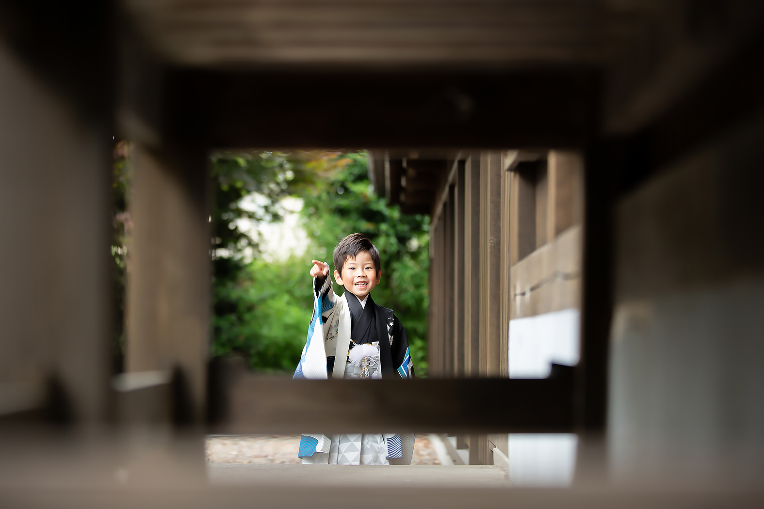 七五三,着物,５歳,ロケーション