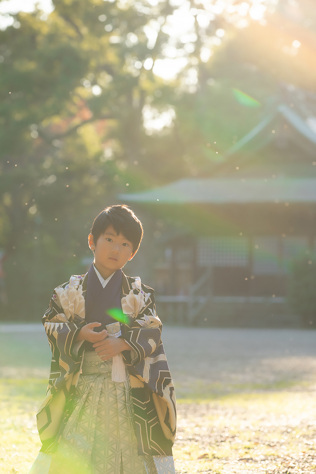 七五三,着物,5歳,ロケーション