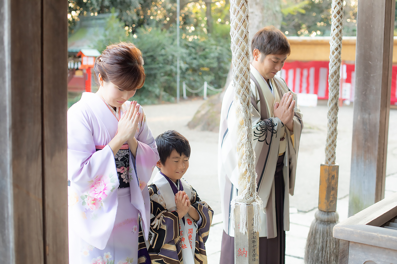 七五三,着物,5歳,ロケーション